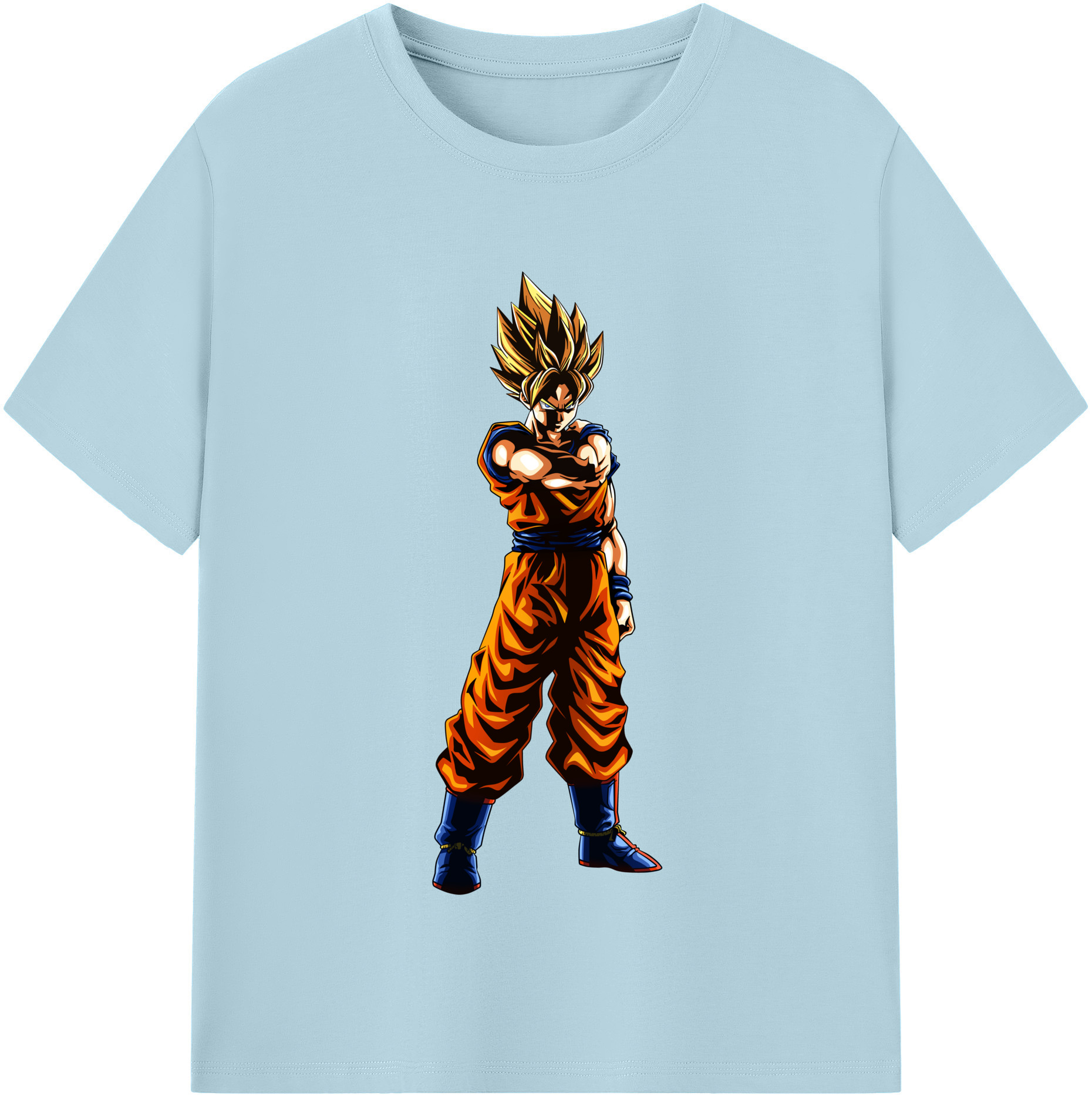 （画像用） ドラゴンボール 孫 悟飯（そんごはん）DRAGON BALL Son Gohan 綿100％半袖Tシャツ（フロントプリント）